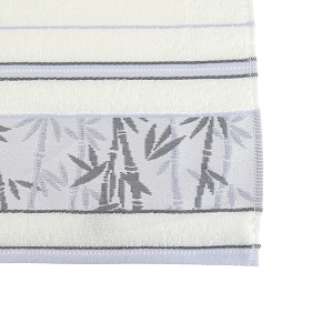 Полотенце махровое Bamboo forest Cleanelly Collection, белый, 50х90 см, пл.460 000000000001126094