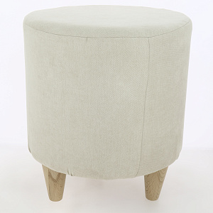 Пуф круглый на ножках Манхэттен Savana plus ivory 000000000001214175