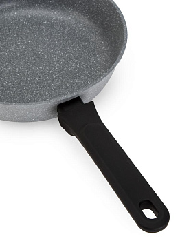 Сковорода 22см CASTA глубокая серый мрамор антипригарное покрытие бакелитовая ручка литой алюминий 000000000001229144