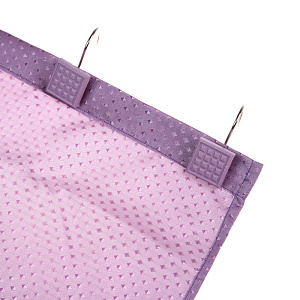 Шторка для ванной DE'NASTIA c водоотталкивающей пропиткой 180х180см сиреневый 100%Полиэстер S000009 000000000001121526