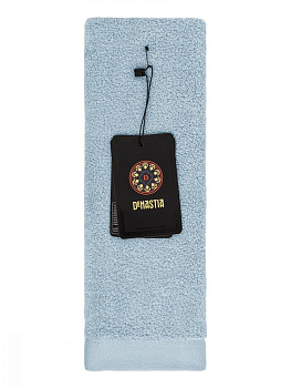 Полотенце 35х70см DE'NASTIA SOFT COLLECTION голубой хлопок-100% 000000000001216111