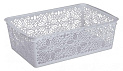 Корзинка 30х19,5х9,5см 4,3л ECONOVA FLORAL универсальная в ассортименте пластик 000000000001181895