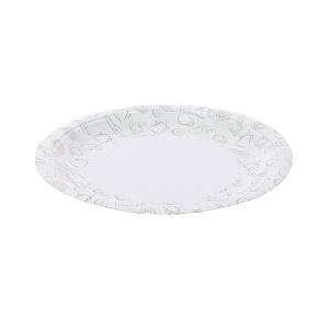 Бумажная тарелка Party Free Time Paclan, 17 см, 12 шт. 000000000001003699