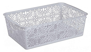 Корзинка 30х19,5х9,5см 4,3л ECONOVA FLORAL универсальная в ассортименте пластик 000000000001181895
