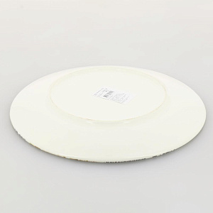 Тарелка обеденная 26см LUCKY Павлин керамика 000000000001208724