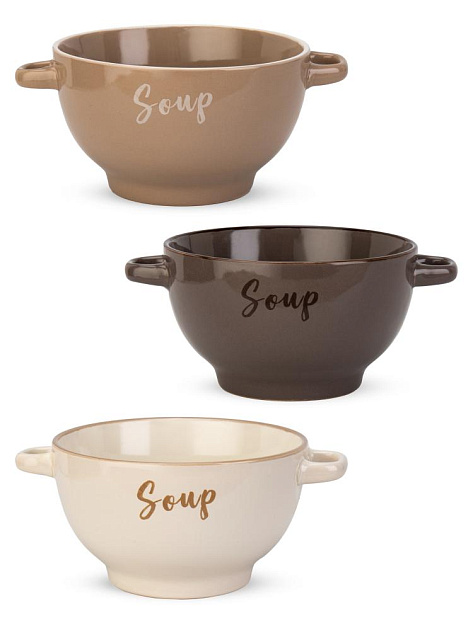 Бульонница 700мл Soup керамика Бульонница 700мл Soup керамика 000000000001221245