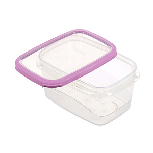 Прямоугольная емкость для хранения продуктов Bico Plast-team, 0.6л 000000000001138633