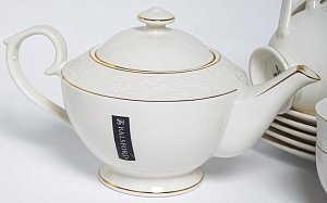 Набор чайный 15 предметов BALSFORD НЕЖНОСТЬ (чашка 300мл-6шт,блюдце-6шт,чайник,сахарница,молочник) подарочная упаковка фарфор 000000000001207523