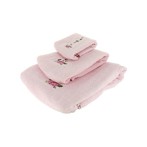 Набор полотенец Лилия Grand Textil, 24.5x5x35 см, 3 шт. 000000000001123533