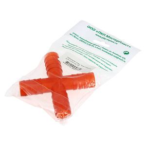 Неразъемное соединение для шлангов Крестовина Мастерпласт 000000000001119493