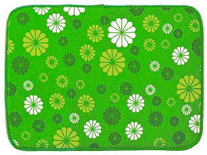 Коврик для сушки посуды 30х40см МУЛЬТИДОМ с рисунком микрофибра 000000000001205911