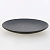 Тарелка десертная 18см матовая черный глазурованная керамика 000000000001213917