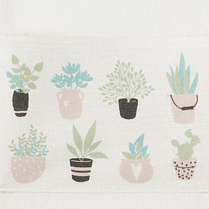 Кармашек текстильный Цветочный магазин 2 отделения 41х20см 4624839 000000000001200838