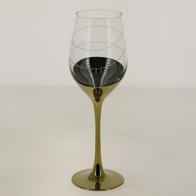 ЗОЛОТОЕ КОЛЬЦО Набор фужеров для вина 6шт 270мл LUMINARC стекло P1652 000000000001189613