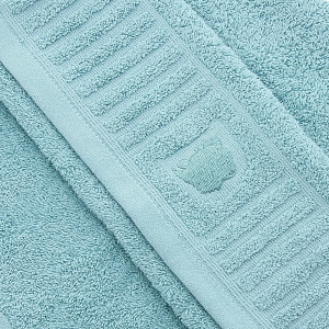 Полотенце DE'NASTIA 70х130см голубой 100%Хлопок D000033 000000000001105055