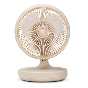 Вентилятор настольный 31х21,5х20см 2скорости 220V 50HZ 25W бежевый пластик 000000000001222637