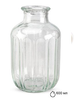 Графин 600мл стекло 000000000001228587