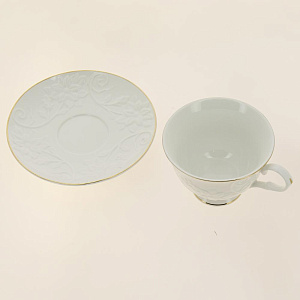 Пара чайная 220мл/блюдце BALSFORD Грация Галатея подарочная упаковка фарфор 000000000001193987