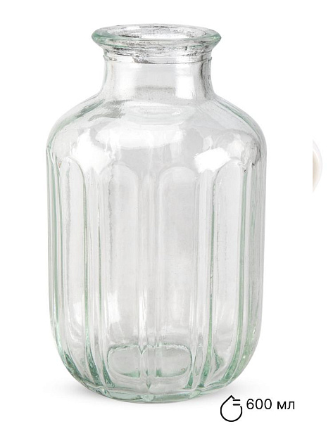 Графин 600мл стекло 000000000001228587