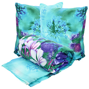 Комплект постельного белья Био Павлина, 1.5 спальный, 2 наволочки 70х70 см, бязь 000000000001138814