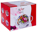 Чайник заварочный 1л OLAFF Нежные розы П/У фарфор 000000000001185010