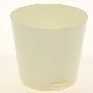 Горшок для цветов Easy Grow D160 с прикорневым поливом 2л Сливочный ING47016СЛВ 000000000001191662