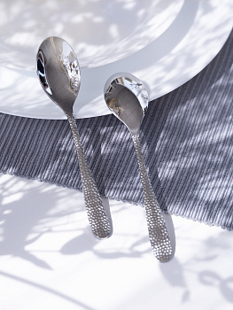 Набор чайных ложек 2шт LUCKY Nordic серебро нержавеющая сталь 000000000001212631