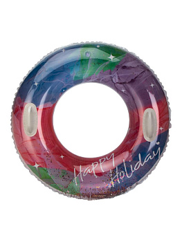 Круг для плавания 90см с ручками Happy 000000000001227399