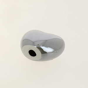 Фигура декоративная "Сердце" светлосерый 6,5х5см R011176 000000000001200331