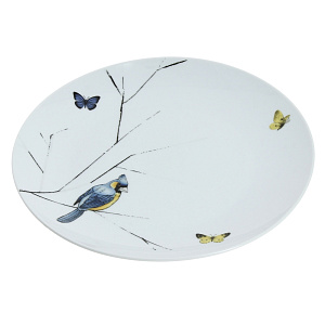 Тарелка обеденная 24,5см ESPRADO Primavera твердый фарфор 000000000001153687