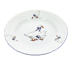 Блюдо 29см CMIELOW Rococo E280 круглое фарфор 000000000001172845