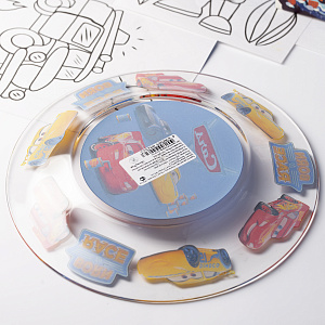 ТАЧКИ 3 Тарелка десертная 19,6см Симпатия new стекло 000000000001206140