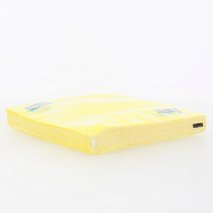 Салфетки бумажные 33х33см 20л 3 слоя NEW LINE DESIGN Желтая тонированная 000000000001214920
