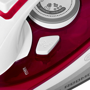 Утюг REDMOND RI-C277. Функция парового удара. «Капля-стоп». Самоочистка. Вертикальное отпаривание. Керамическая подошва. Пластик 000000000001198882