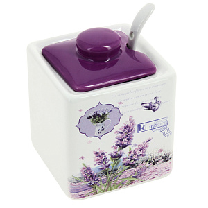 Банка для сыпучих продуктов Французская долина Коралл, 260мл, керамика 000000000001152890