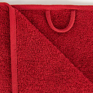 Полотенце махровое 30х60см СОФТИ Ринг темно-вишневый хлопок 100% 000000000001219598