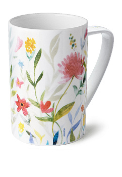 Кружка 425мл APOLLO GENIO Flores Cilindro фарфор FLC-425 000000000001194861