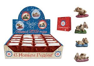 ДФ Весёлая свинка 4х3.5х3см 77867 000000000001179861