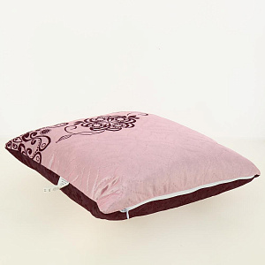 Подушка "Розовый фламинго" 40x40 ПОСУДА ЦЕНТР, Полиэстер, PC05400 000000000001196229