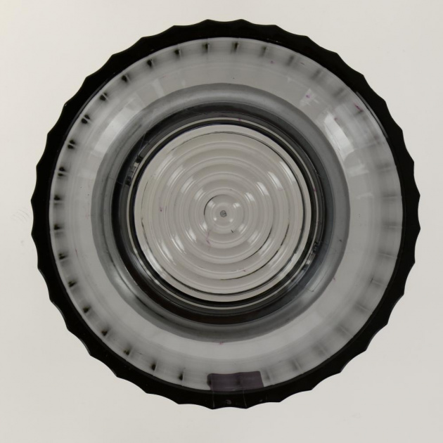 Мыльница NELY прозрачно-чёрный 12x12x45см пластик PRIMANOVA M-SA14-25 000000000001201664