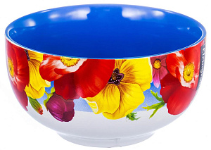 Салатник керамика 560мл Калейдоскоп Анемоны Elrington 111-09007 000000000001200570
