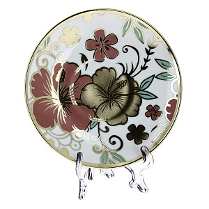 Чайный набор Золотой цветок Matissa, 220мл, 12 предметов 000000000001126480