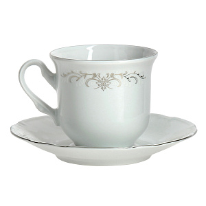 Чайный набор Серый Орнамент Люкс Хауз 000000000001063494