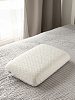 Подушка анатомическая 58x38,5x13см DE'NASTIA Dream мемори широкий край белый полиэстер/пенополиуретан