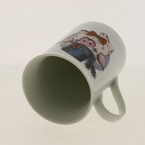 Кружка с подставкой 300мл НОВЫЙ ГОД фарфор 270-280 000000000001181821