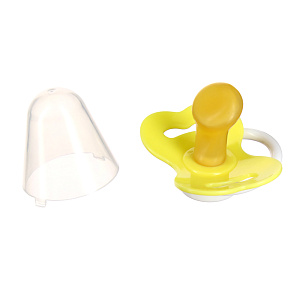 Соска-Пустышка Цветочек Lubby, от 0 месяцев, латекс 000000000001135438