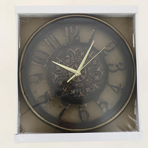 Часы настенные 30,5х30,5х4,5см OLAFF резные тихий ход 152-33049 000000000001205681