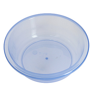 Миска 2,5л 26см прозрачная пластик 000000000001176198