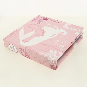 Комплект постельного белья 1,5-спальный Принцессы: Русалочка Ариель пододеяльник143х215см простыня150х214см наволочки50х70см-1шт бязь 100% хлопок 000000000001206742