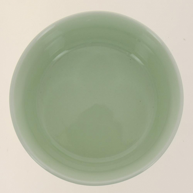 Салатник 350мл/12см ф.кругКружево светло-зеленоеTZ-015G 000000000001180988